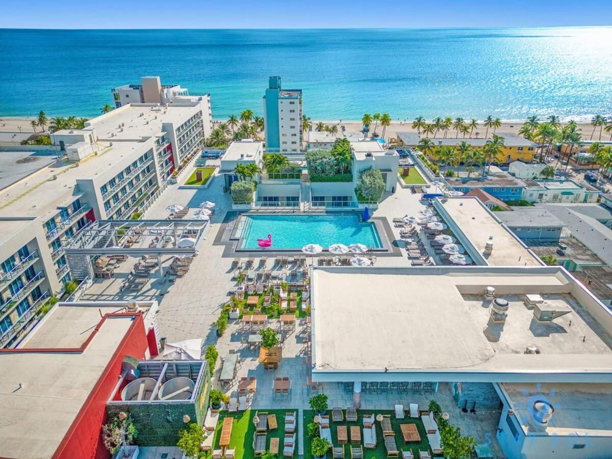 Near Beach - Rooftop Pool - Hot Tub - Broad-Walk Hollywood Exteriör bild