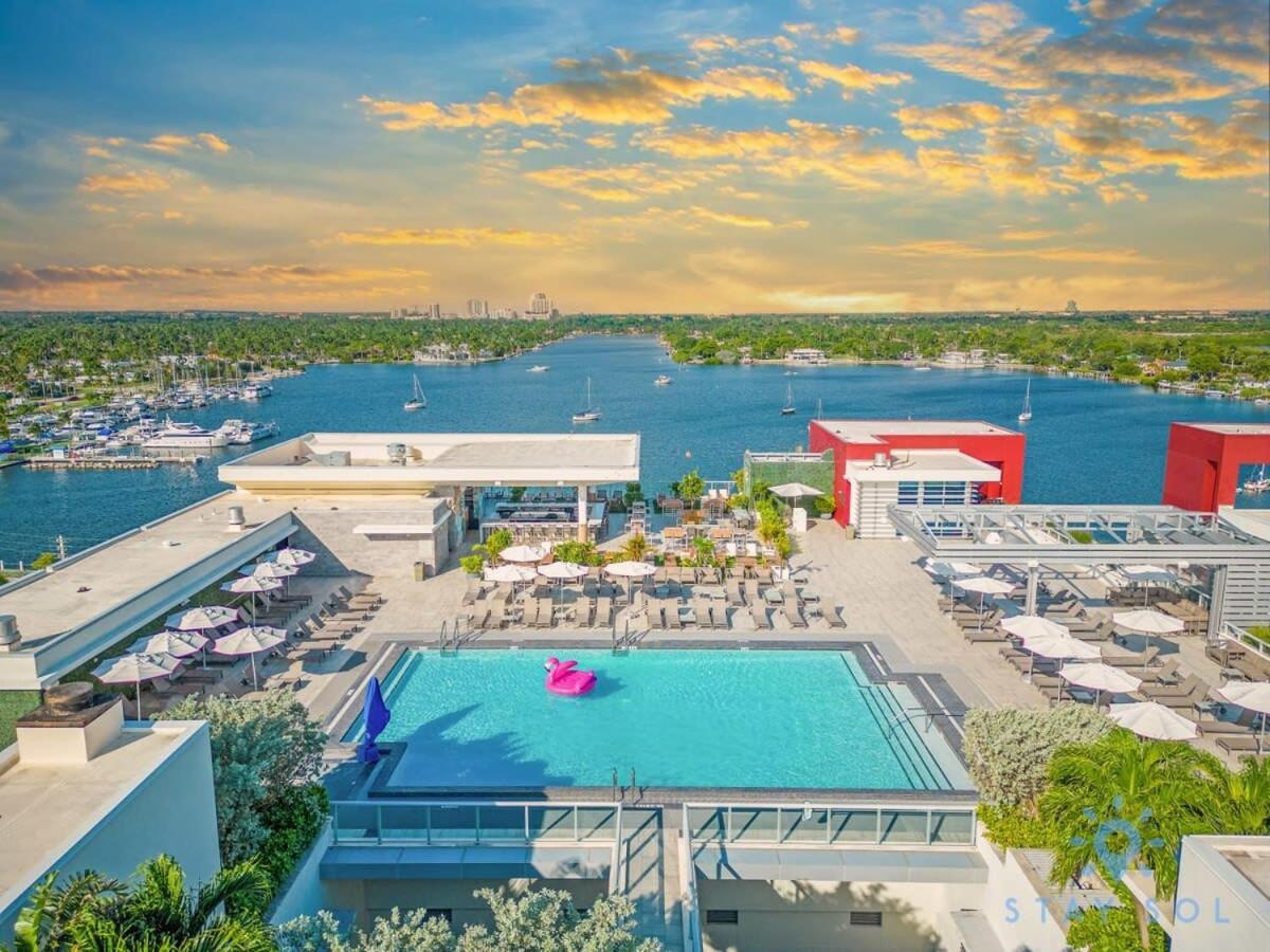 Near Beach - Rooftop Pool - Hot Tub - Broad-Walk Hollywood Exteriör bild