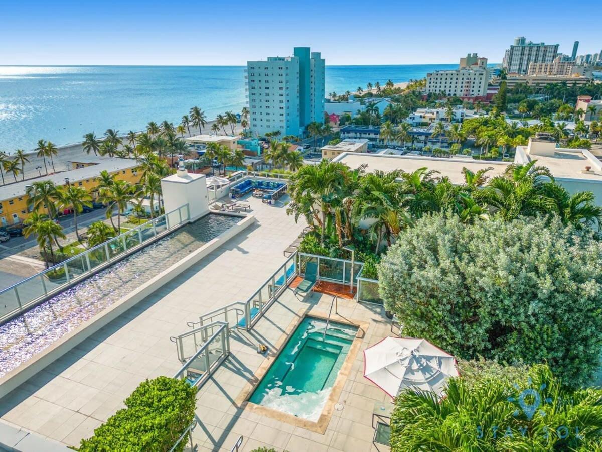 Near Beach - Rooftop Pool - Hot Tub - Broad-Walk Hollywood Exteriör bild
