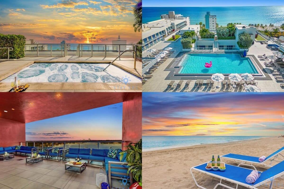 Near Beach - Rooftop Pool - Hot Tub - Broad-Walk Hollywood Exteriör bild