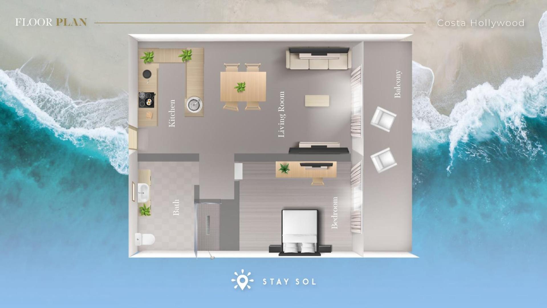 Near Beach - Rooftop Pool - Hot Tub - Broad-Walk Hollywood Exteriör bild